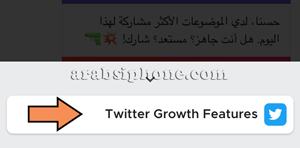 اختر Twitter Growth Features
