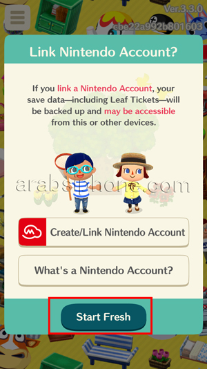 ربط حسابك في لعبة انيمال بحساب Nintendo