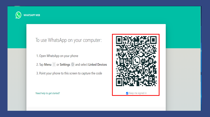 شرح طريقة مسح الرمز whatsapp web QR Code