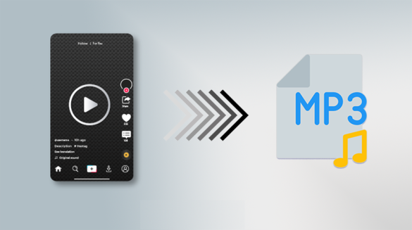 تحويل فيديو تيك توك إلى mp3 للايفون
