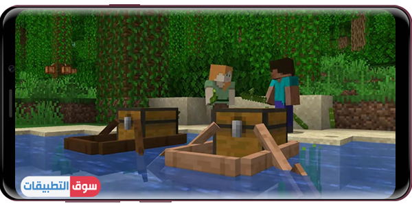 قوارب خشبية مميزة في minecraft اخر اصدار