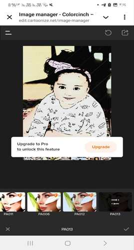 تحويل الصور الى كرتون  AI Cartoonizer